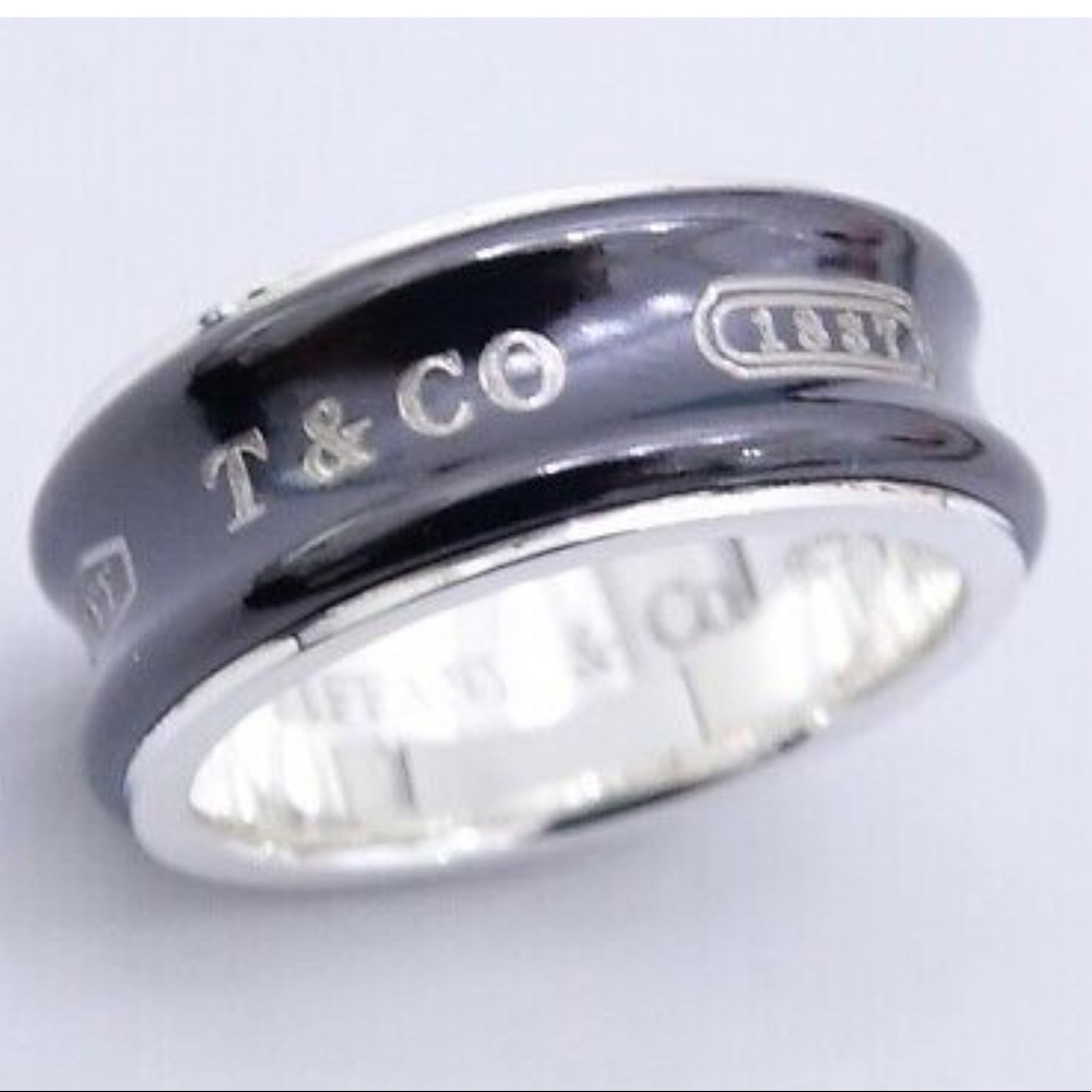 Tiffany & co 1837 925 Silver Ti ring